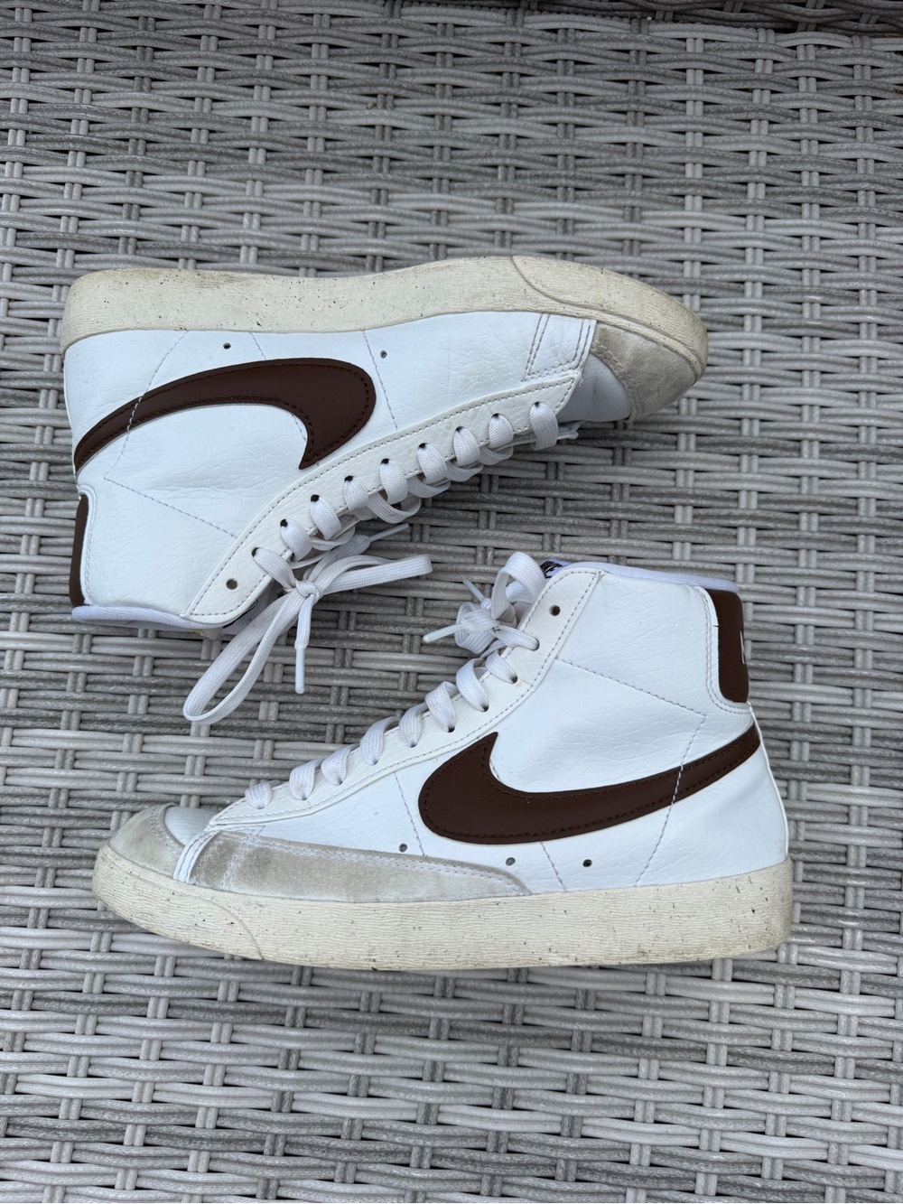Nike womens Blazer Mid '77 Next Nature 'Cacao Wow' sneakers size 7.5 espresso